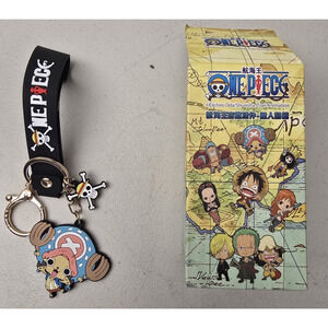 One Piece Tony Tony Chopper Rubber Strap Keychain Fish-Man Island Blind Box